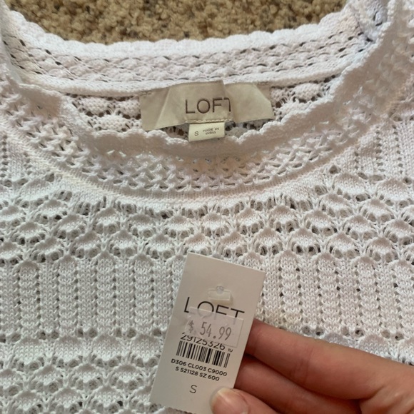NWT LOFT Knit Sweater - Picture 3 of 5